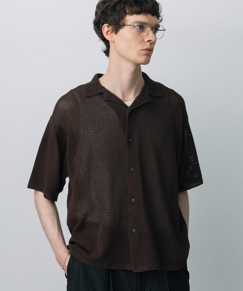 シャツ/ブラウス(長袖/七分) Kastane - amiur tuck button sheer shirt シャツブラウス 長袖 レディース 春夏秋[品番：II000010908