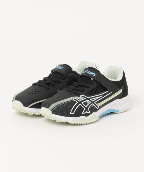 ASICS(アシックス)の「ASICS KIDS LAZERBEAM アシックス レーザービーム SK-MG-G WIDE【軽量/幅広3E】スピードモデル(スニーカー・キッズ・イエロー系その他/ブラック×ホワイト/ライトブルー・22.5cm/23.5cm/24.5cm/23.0cm/24.0cm/21.5cm/22.0cm/19.0cm/20.0cm/21.0cm)」の2枚目の写真