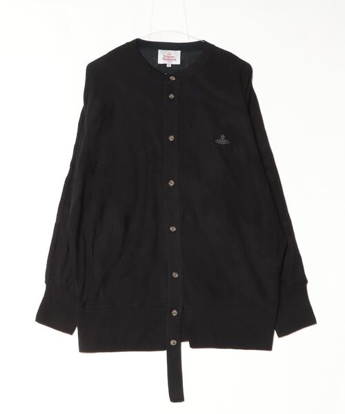 Vivienne Westwood プルオーバー ミックストップ　シャツ オーガニックオックス XXLシャツ(ブラック)（レディース