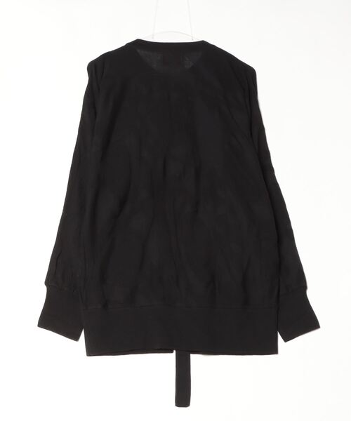 Vivienne Westwood MAN(ヴィヴィアンウエストウッドマン)の「CAMO ORB BATWING CARDIGAN(ニット/セーター・メンズ・ブラック・FREE)」の2枚目の写真