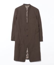 ブランド古着】メンズのノーカラーコート古着通販 - ZOZOUSED