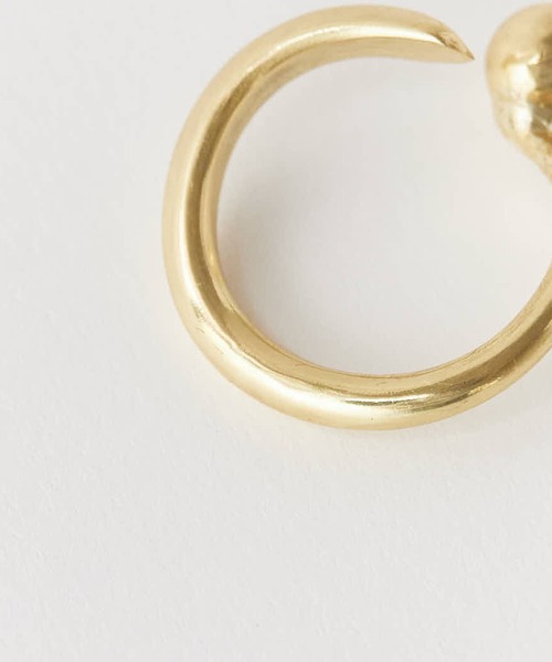 Akashic Tree（アカシックツリー）の「AkashicTree/アカシックツリー ゴールドボールリング/パールリング（リング・レディース・ゴールド系1/ゴールド系2・9-10/11-12）」の13枚目の写真