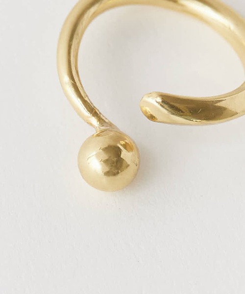 Akashic Tree（アカシックツリー）の「AkashicTree/アカシックツリー ゴールドボールリング/パールリング（リング・レディース・ゴールド系1/ゴールド系2・9-10/11-12）」の14枚目の写真