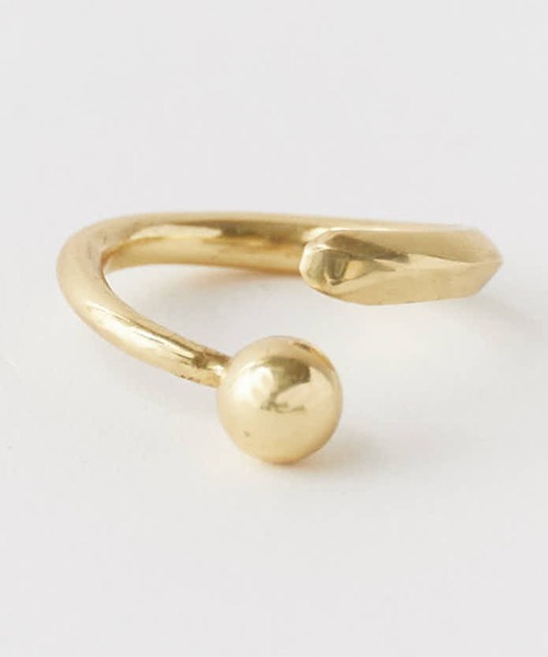 Akashic Tree（アカシックツリー）の「AkashicTree/アカシックツリー ゴールドボールリング/パールリング（リング・レディース・ゴールド系1/ゴールド系2・9-10/11-12）」の15枚目の写真
