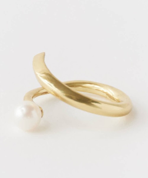 Akashic Tree（アカシックツリー）の「AkashicTree/アカシックツリー ゴールドボールリング/パールリング（リング・レディース・ゴールド系1/ゴールド系2・9-10/11-12）」の10枚目の写真