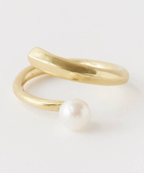 Akashic Tree（アカシックツリー）の「AkashicTree/アカシックツリー ゴールドボールリング/パールリング（リング・レディース・ゴールド系1/ゴールド系2・9-10/11-12）」の11枚目の写真