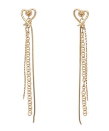 LAGUNAMOON | ハートチェーンミックスピアス(ピアス（両耳用）)