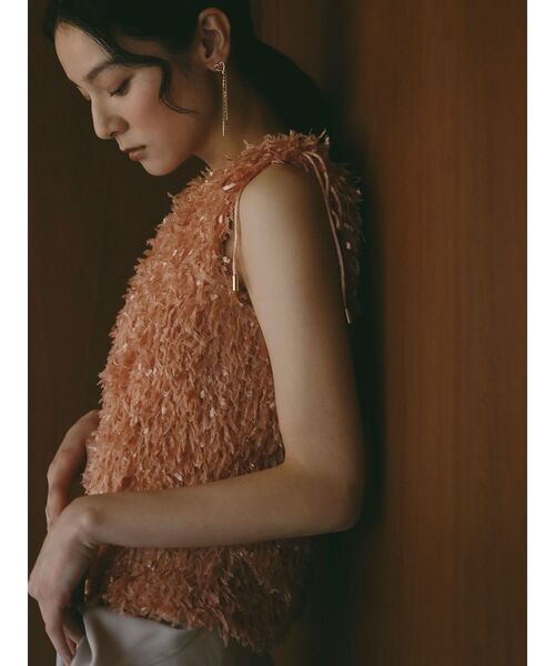 LAGUNAMOON（ラグナムーン）の「ハートチェーンミックスピアス（ピアス（両耳用）・レディース・シルバー/ゴールド・FREE）」の4枚目の写真