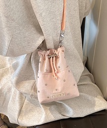 巾着」に該当するショルダーバッグ（ビジュー）ファッション通販