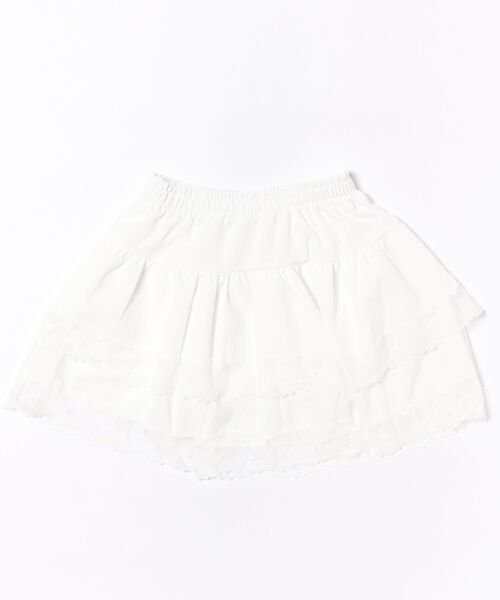 Ritzy(リッツィー)の「レース フリル シュリンク加工 スカート(スカート・レディース・ブラック/ホワイト/ベージュ・M/L)」の10枚目の写真
