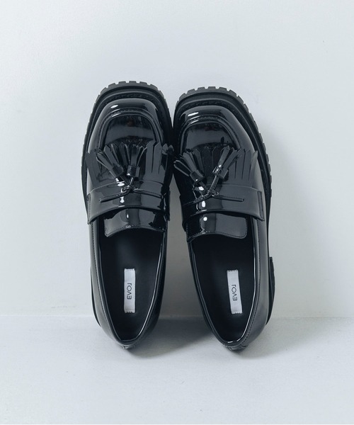 Apple タッセルローファー 666 8D シューキーパー付き Apple タッセル