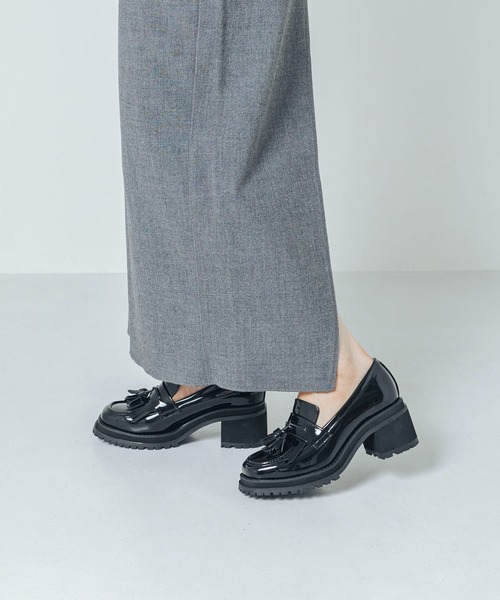 EVOL（イーボル）の「【ふかふか・クッション入り】キルトタッセル6.5cmローファー IZ5847（ローファー・レディース・ブラウン/ブラック・22.0cm/22.5cm/23.0cm/24.0cm/24.5cm/25.0cm/23.5cm）」の5枚目の写真