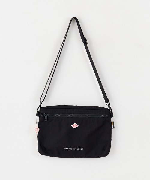 DANTON ダントン　スクエア　ショルダーバッグ　ブラック DANTON(ダントン) SOLOTEX TWILL SQUARE BAG(スクエアショルダー