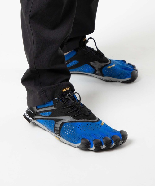 VIBRAM FIVEFINGERS（ビブラムファイブフィンガーズ）の「VIBRAM V RUN FIVE FINGERS ビブラム ブイラン ファイブフィンガーズ ベアフットシューズ（スニーカー・メンズ・ブルー系1・40/41/42/43/44）」の10枚目の写真
