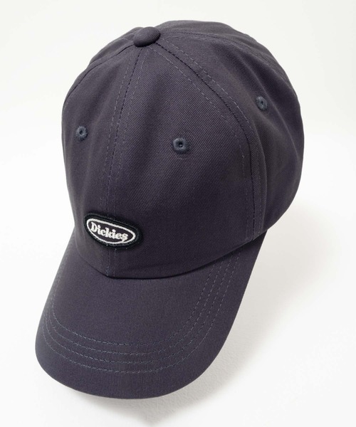 Dickies(ディッキーズ)の「Dickies ワッペンツイルCAP(キャップ・メンズ・ベージュ/インディゴブルー/チャコールグレー/カーキ/ブラック・FREE)」の3枚目の写真