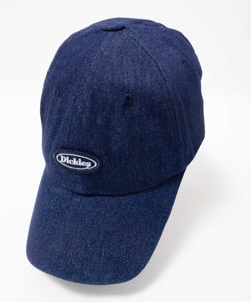 Dickies(ディッキーズ)の「Dickies ワッペンツイルCAP(キャップ・メンズ・ベージュ/インディゴブルー/チャコールグレー/カーキ/ブラック・FREE)」の5枚目の写真