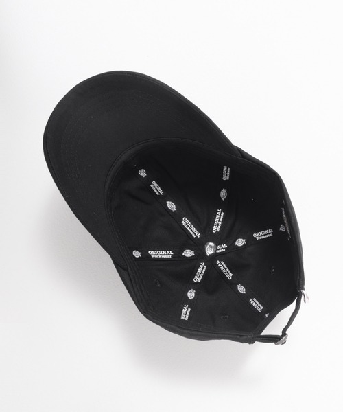 Dickies(ディッキーズ)の「Dickies ワッペンツイルCAP(キャップ・メンズ・ベージュ/インディゴブルー/チャコールグレー/カーキ/ブラック・FREE)」の8枚目の写真