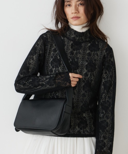 フラップショルダーレクタングルバッグ（ショルダーバッグ）｜Libra