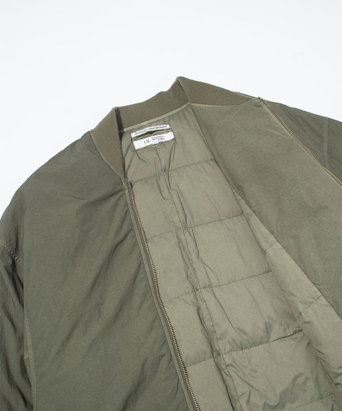 F/CE. （エフシーイー）の「F/CE. GARMENT DYE DOWN MA-1 LONG COAT / エフシーイー  ガーメントダイダウンMA-1ロングコート（ダウンジャケット/コート・メンズ・オリーブ/ブラック/ネイビー・LARGE/MEDIUM/SMALL/X-LARGE）」の9枚目の写真