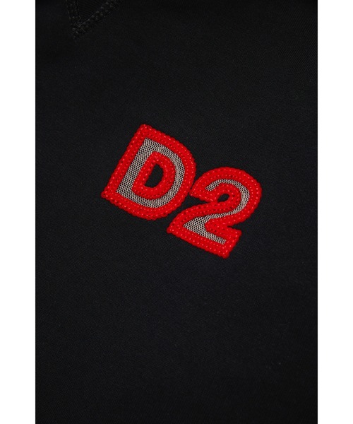 DSQUARED2(ディースクエアード)の「キッズ プルオーバーパーカー DSQUARED KID(パーカー・キッズ・ブラック・10Y/12Y/14Y/16Y/6Y/4Y/8Y)」の3枚目の写真