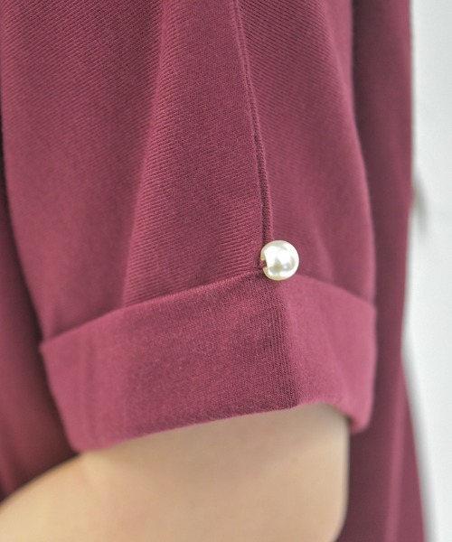 axes femme（アクシーズファム）の「接触冷感天体柄プリントT（T