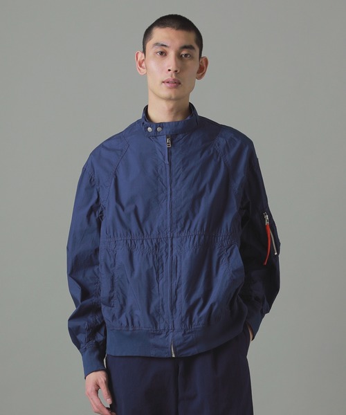 ZUCCa(ズッカ)の「(S)タイプライター / ブルゾン / (O)(ブルゾン・レディース・ブルー/ホワイト/ダークグレー・S size/M size)」の1枚目の写真