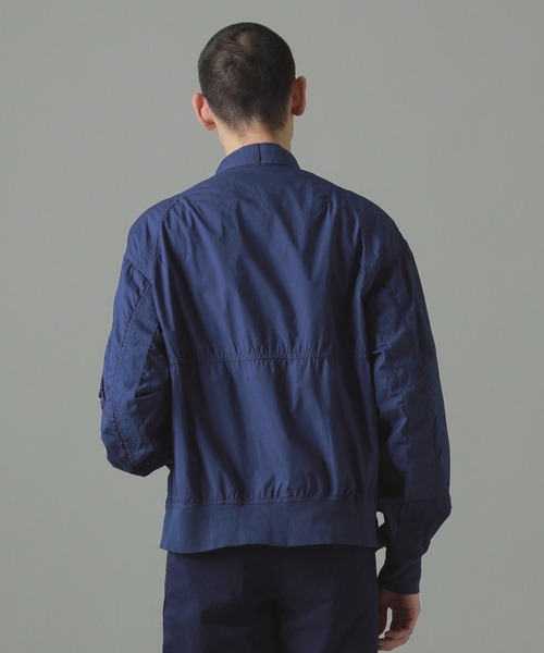 ZUCCa(ズッカ)の「(S)タイプライター / ブルゾン / (O)(ブルゾン・レディース・ブルー/ホワイト/ダークグレー・S size/M size)」の5枚目の写真