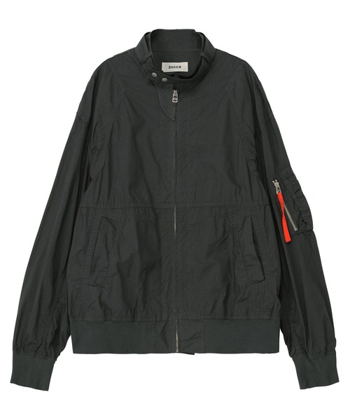 ZUCCa(ズッカ)の「(S)タイプライター / ブルゾン / (O)(ブルゾン・レディース・ブルー/ホワイト/ダークグレー・S size/M size)」の11枚目の写真