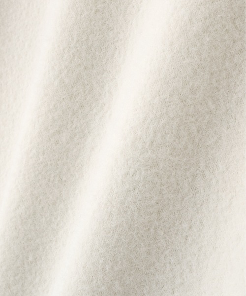 NATURAL BEAUTY BASIC(ナチュラルビューティーベーシック)の「◇フェザーニットセットアップ(ワンピース・レディース・オフホワイト/チャコールグレー・P/S/MEDIUM)」の8枚目の写真