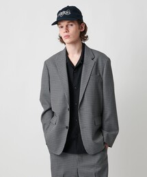 UNITED ARROWS & SONS(iCebhA[YAhTY)́UNITED ARROWS & SONS WOOL CHECK BOXY 2B JACKET/e[[hWPbg(e[[hWPbg)