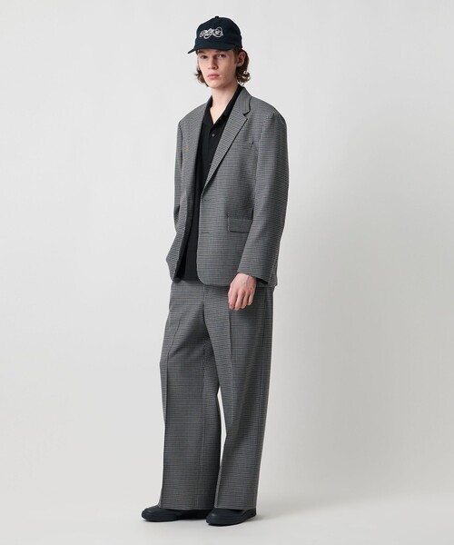 UNITED ARROWS & SONS（ユナイテッドアローズアンドサンズ）の「＜UNITED ARROWS & SONS＞ WOOL CHECK BOXY 2B JACKET/テーラードジャケット（テーラードジャケット・メンズ・グレー系/ブラウン系・XL/L/M/S）」の8枚目の写真