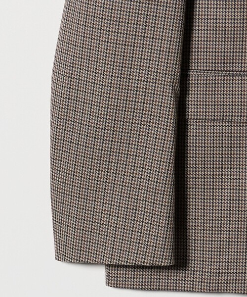 UNITED ARROWS & SONS（ユナイテッドアローズアンドサンズ）の「＜UNITED ARROWS & SONS＞ WOOL CHECK BOXY 2B JACKET/テーラードジャケット（テーラードジャケット・メンズ・グレー系/ブラウン系・XL/L/M/S）」の16枚目の写真