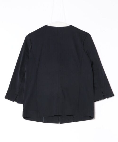 VENCEEXCHANGE（ヴァンスエクスチェンジ）の「シングルジャケット（テーラードジャケット・レディース・ネイビー・M）」の2枚目の写真