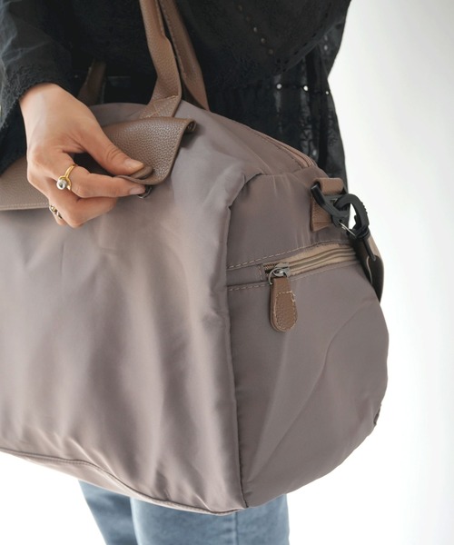 Port（ポート）の「【 Port / ポート 】 2WAY ボストンバッグ（ 全2色 ） #（ボストンバッグ・レディース・ベージュ/ブラック・FREE）」の15枚目の写真