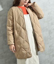 INTERPLANET（インタープラネット）の「【ＡＣＵＴＡ】ストレッチタフタダイヤキルト袖口リブダウン（ダウンジャケット/コート）」