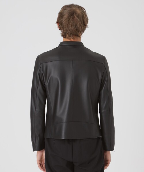 美品♡ブラックレーベル クレストブリッジ シープレザー ライダースジャケット シープレザーライダース（ライダースジャケット）｜BLACK LABEL