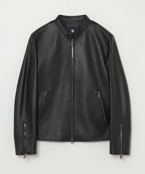 美品♡ブラックレーベル クレストブリッジ シープレザー ライダースジャケット シープレザーライダース | ブラックレーベル・クレストブリッジ
