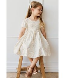 JAMIE KAY（ジェイミーケイ）の「半袖ワンピースPippa Pink／オーガニックコットン（ワンピース）」