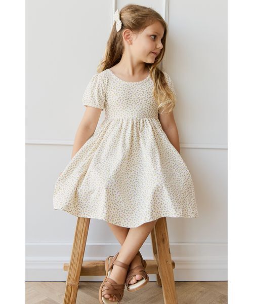 セール】半袖ワンピースPippa Pink／オーガニックコットン（ワンピース