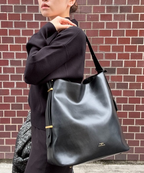 DRAW(ドロー) /ベルテッド バケット バッグ ラージ（ショルダーバッグ