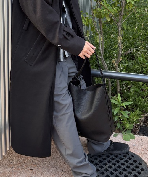 DRAW（ドロー）の「DRAW(ドロー) /ベルテッド バケット バッグ ラージ