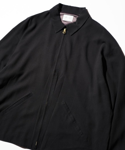 TOWNCRAFT（タウンクラフト）の「TOWNCRAFT / タウンクラフト 50S ROCKBILLY JACKET レーヨン ジップアップ ワークブルゾン オンブレチェック（ブルゾン・メンズ・グレー/グリーン/ブラック・MEDIUM/LARGE/SMALL）」の13枚目の写真