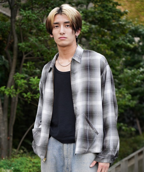 50's USA製 Monterey Club バッファローチェック ジャケット 50s Woolrichウールリッチ バッファローチェック レースアップ