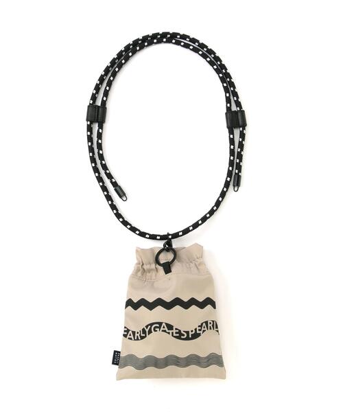 PEARLY GATES(パーリーゲイツ)の「【PEARLY GATES】ウェーブロゴボーダーショルダーポーチ (UNISEX)(ゴルフグッズ・レディース・ベージュ系その他・FREE)」の9枚目の写真