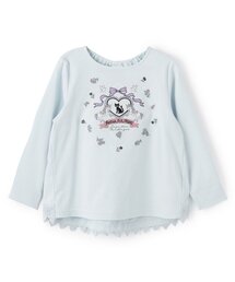 ANNA SUI mini（アナスイ・ミニ）の「ネコドリーミー刺しゅう長袖Tシャツ（Tシャツ/カットソー）」
