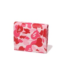A BATHING APE(AxCVOGCv)ABC CAMO MINI WALLET(z)