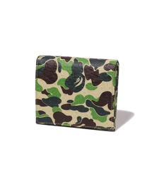 A BATHING APE(AxCVOGCv)ABC CAMO MINI WALLET(z)
