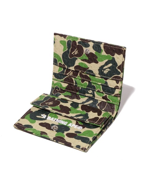 A BATHING APE ABC CAMO MINI WALLET M財布 A BATHING APE｜(M)ABC CAMO MINI WALLET M | Rakuten Fashion