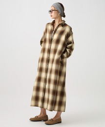BAYFLOW | チェックシャツワンピース(シャツワンピース)