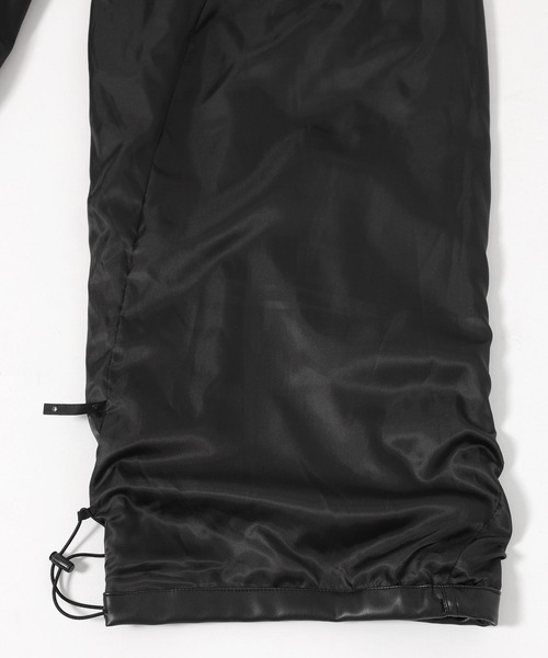 SET UP対応】LUXEレザーカーゴパンツ(HARE)（カーゴパンツ